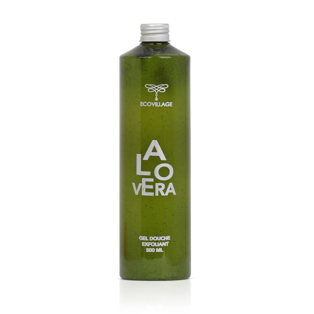 Gel douche exfoliant aloe vera
