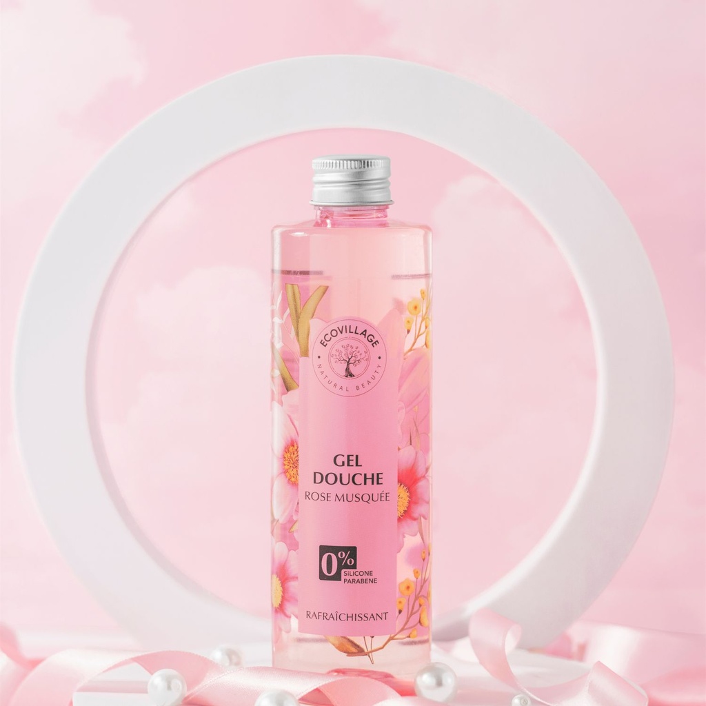 Coffret boite rose musquée