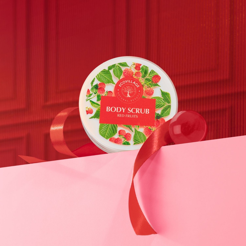 Body scrub fruits rouges 150g