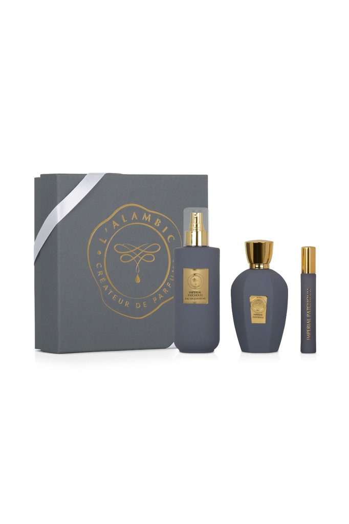 Coffret alambic patchouli imperial