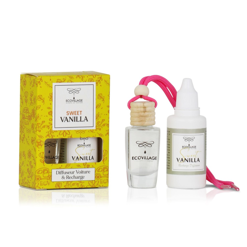 Pack voiture sweet vanilla