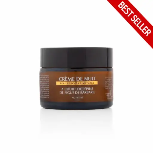 [PF0365] Crème de nuit à l'huile de pépins de figue de Barbarie 45gr