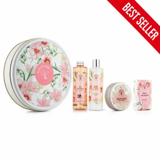 [PF1315] Coffret boite rose musqué