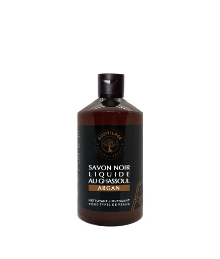 Savon Noir Liquide Argan 400ml