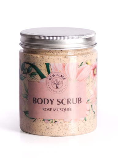 Body scrub huile rose musquée